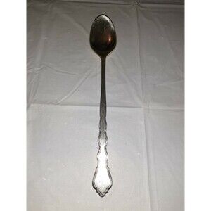 Oneida Community Duet Pattern Silverplate Iced Teaspoon 1980s